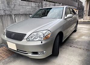 トヨタ マークII 2002年式 兵庫県の買取実績 2025-02-15画像