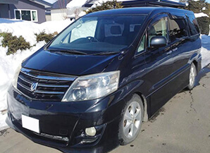 トヨタ アルファード 2005年式 北海道の買取実績 2025-02-22画像
