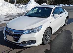 ホンダ アコードハイブリッド 2013年式 北海道の買取実績 2025-02-24画像