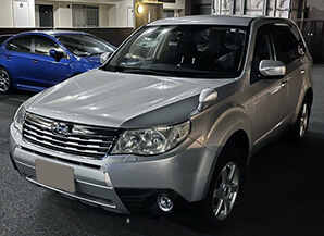 スバル フォレスター 2008年式 滋賀県の買取実績 2025-02-24画像