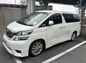 トヨタ ヴェルファイア 2010年式 大阪府の買取実績 2025-04-05画像