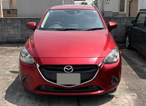 マツダ デミオ 2016年式 徳島県の買取実績 2025-04-16画像