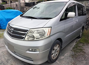 トヨタ アルファード 2004年式 大阪府の買取実績 2025-05-21画像