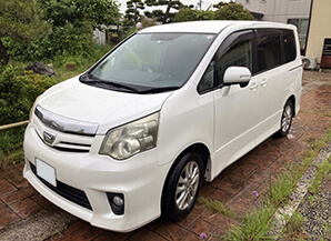 トヨタ ノア 2011年式 滋賀県の買取実績 2025-06-03画像