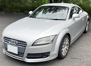 アウディ TTクーペ 2008年式 長崎県の買取実績 2025-06-08画像