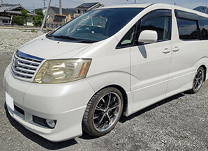 トヨタアルファード2003徳島県の買取実績2025/06/17
