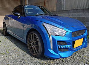 ダイハツコペン2018京都府の買取実績2025/06/19