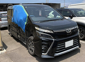 トヨタ ヴォクシー 2018年式 愛媛県の買取実績 2025-07-12画像