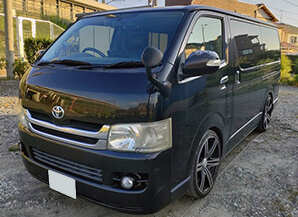 トヨタハイエースバン2008静岡県の買取実績2025/07/27
