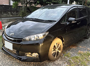 トヨタ ウィッシュ 2015年式 熊本県の買取実績 2025-09-10画像