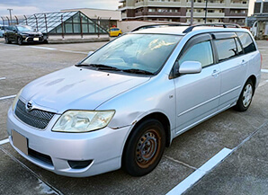 カローラ フィールダー2004福岡県の買取実績2025/09/10