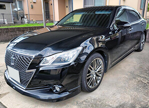 トヨタ クラウンアスリート 2013年式 佐賀県の買取実績 2025-10-06画像