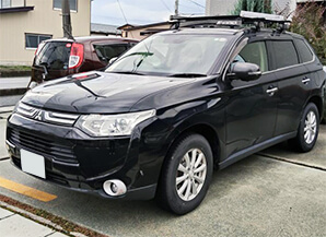 三菱アウトランダー平成24年式(2012年式)山形県山形市の買取実績2025/10/11