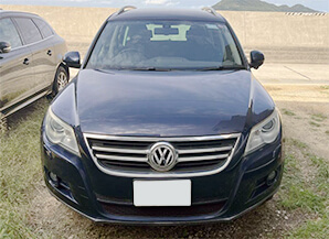 フォルクスワーゲンティグアン平成22年式(2010年式)香川県高松市の買取実績2025/10/17