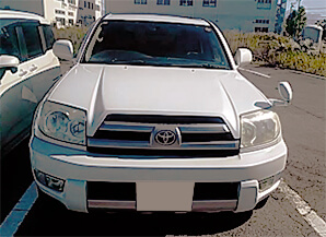 トヨタ ハイラックスサーフ 2002年式 富山県の買取実績 2025-10-30画像