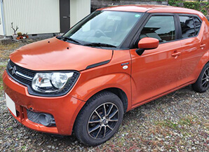 スズキイグニス2017静岡県の買取実績2025/11/09