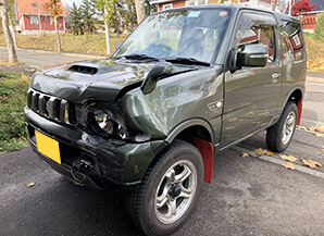 スズキジムニー平成29年式(2017年式)北海道当別町の買取実績2025/11/09