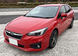 スバル インプレッサ 2019年式 群馬県の買取実績 2025-11-10画像