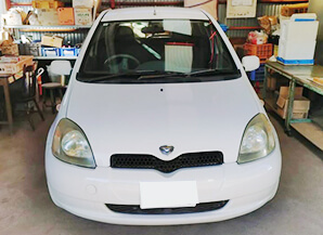 トヨタ ヴィッツ 2001年式 山梨県の買取実績 2025-11-14画像