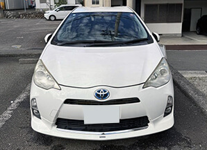 トヨタ アクア 2012年式 静岡県の買取実績 2025-11-18画像