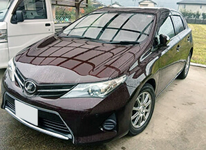 トヨタオーリス2014京都府の買取実績2025/11/24